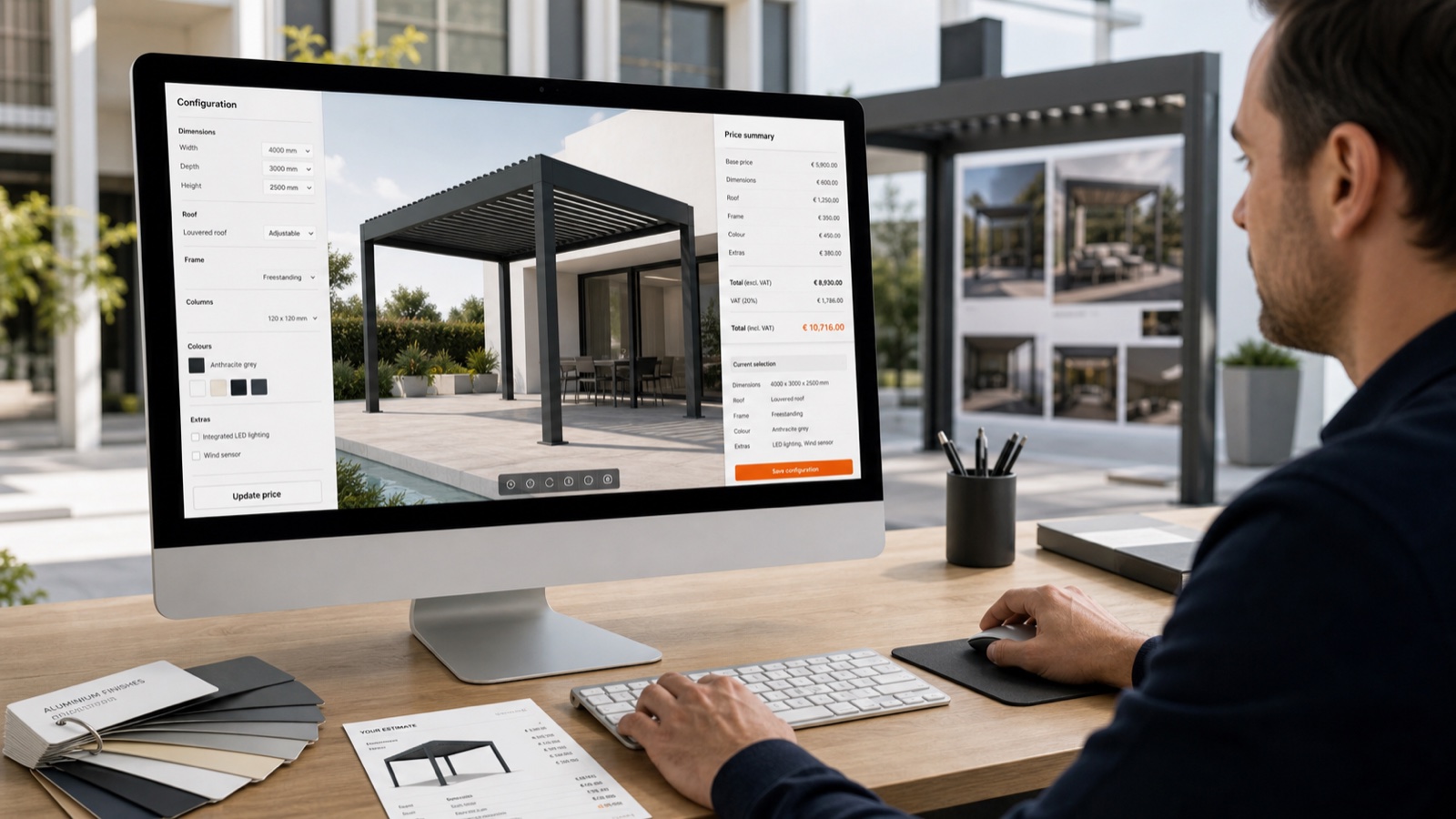 Pergola-Konfigurator für Sachsen-Anhalt: regional verkaufen und montieren